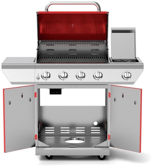 nexgrill 4 burner ss gas
