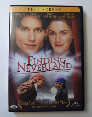Finding Neverland  (DVD, 2005) Bilingual Full Screen Johnny Depp Kate Winslet