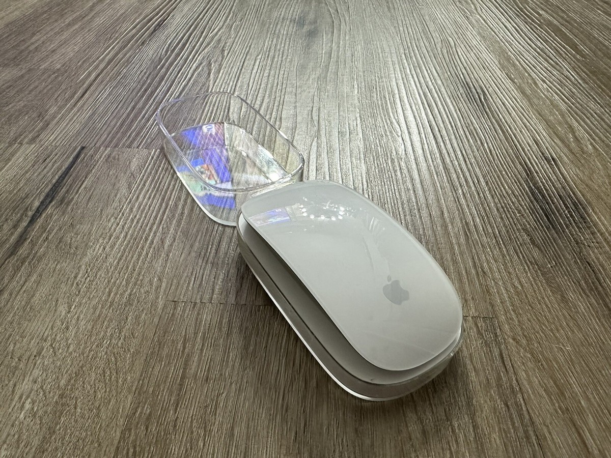 Apple Wireless Bluetooth White Magic Mouse Model A1295 3VDC Apple Wireless Bluetooth White Magic Mouse Model A1295 3VDC