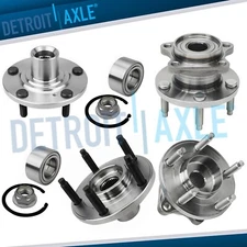 AWD Front Rear Wheel Bearing Hubs for 2007 2008 2009 2010 Ford Edge Lincoln MKX