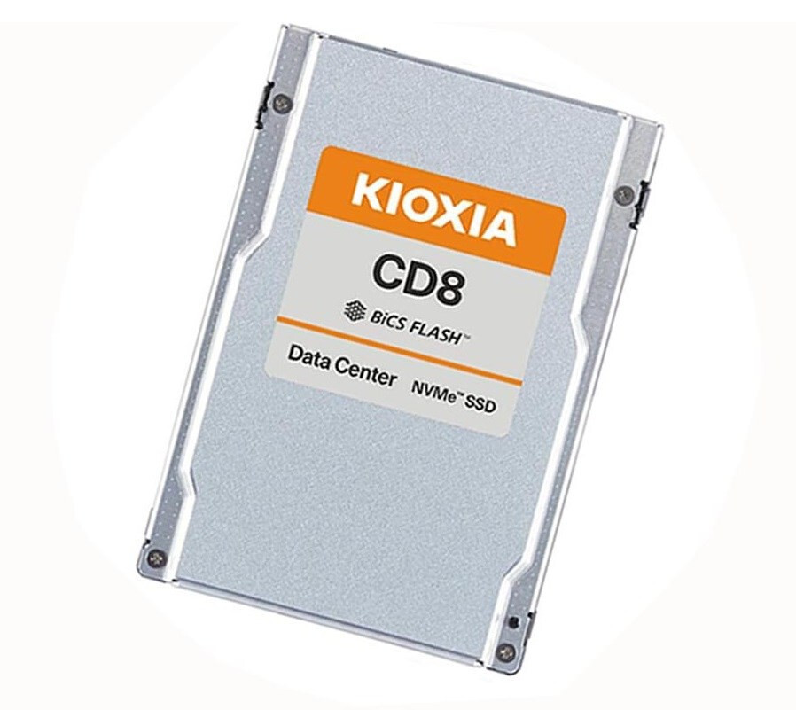 Kioxia KCD8XRUG3T84 3.84TB Read Intensive PCI-e 4.0 X4 2.5