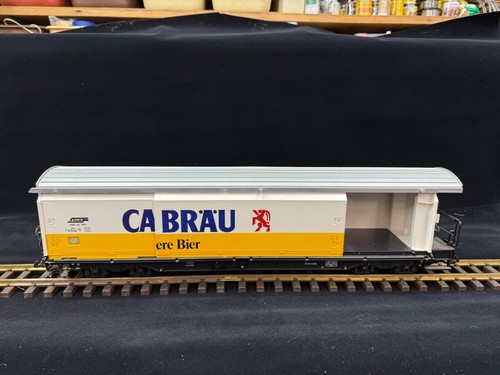 LGB # 40570 Calanda Bier Sliding Door Box Car Excellent Condition - Picture 3 of 15