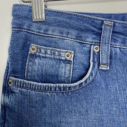 Topshop Women's Jeans Size 26 Ripped Button Fly Hayden Boyfriend High-Rise - Picture 6 of 9
