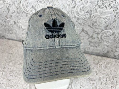 Vintage Denim Adidas Strapback Dad Hat 