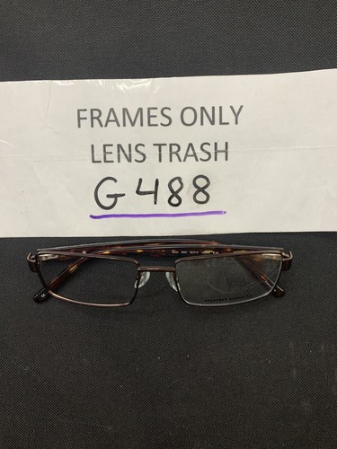 Geoffrey Beene Eyeglasses Frame G424BRN G488