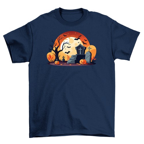 Halloween_257 Spooky T-shirt - Haunt Your Friends in Style! Unisex Design, 100% - Picture 3 of 46