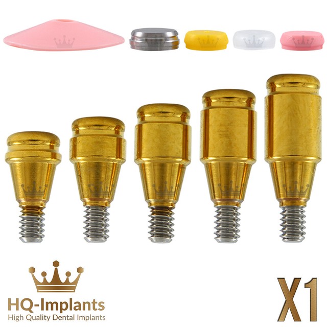 LocIn Abutment Silicone Retention Cap Set Dental Implant Conical RP eBay