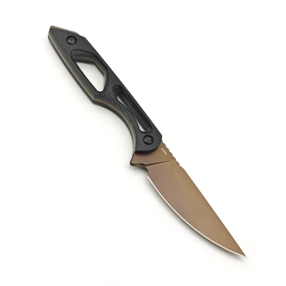 Toor Knives Willow Fixed Blade Knife Canyon Drab Drop Point Blade G10 Hande EDC - Image 2 of 4
