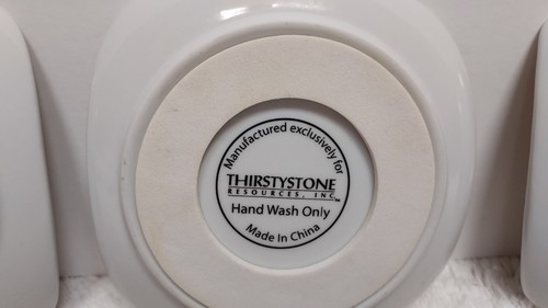 Thirstystone Winers 3er Set kleine Teller Bar Deko Wein Chardonnay Cabernet - Bild 6 von 8