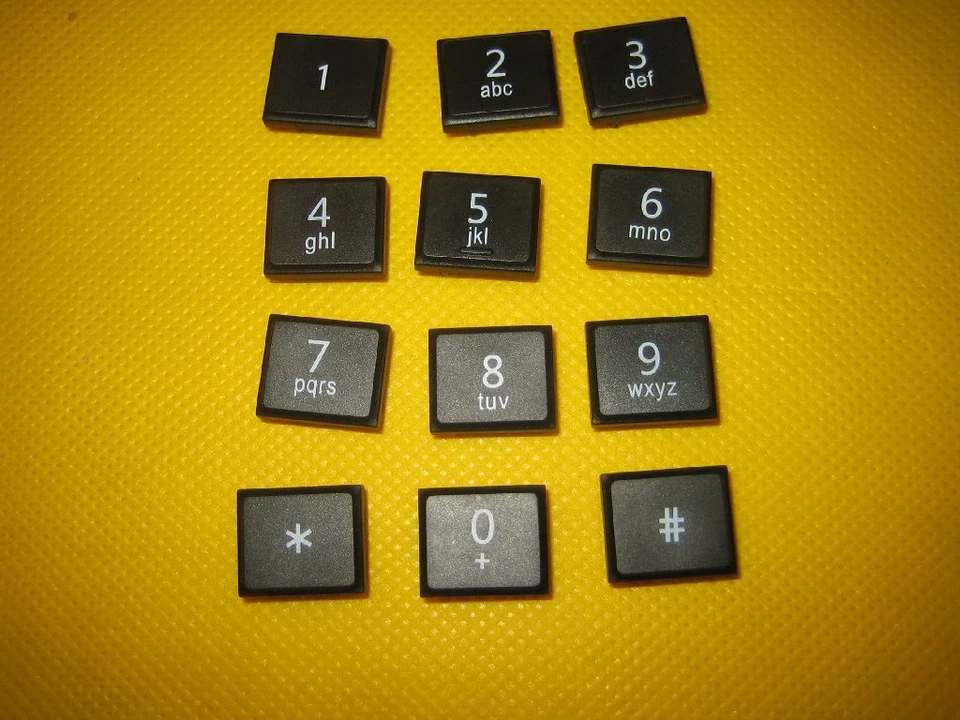 ID-8039 12 Keys Tasten für Alcatel 8028 8029 8038 8039 NEU