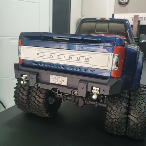 RC 1/10 CEN Racing Ford F450 Aluminum Metal Tailgate Plate Rear Suite - Picture 5 of 21
