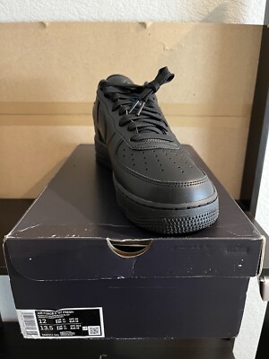 DS Men Size 12 - Nike Air Force 1 '07 Fresh Black 2022 | eBay