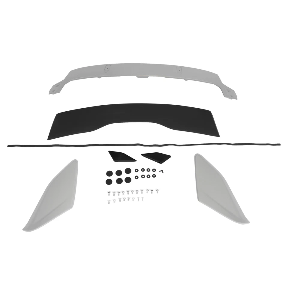 Rear Roof Wing Spoiler For Ford Focus Hatchback 2012-2018 Gray Black Foto 4 de 4