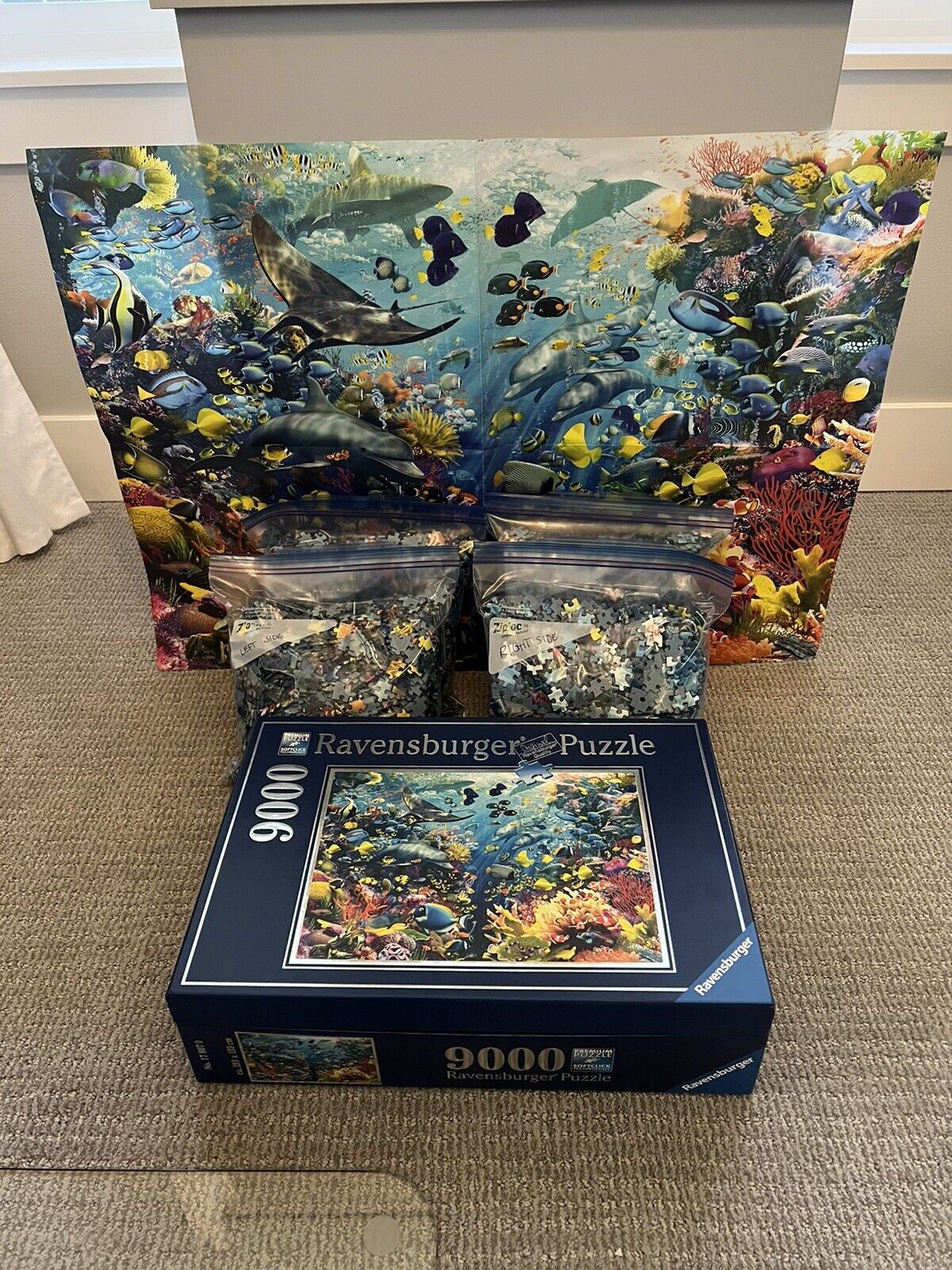 Ravensburger - Underwater Paradise - 9000 Piece Jigsaw Puzzle 