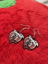Hazin Hotel Earrings - Bluey - Goth Earrings - Sanrio Earrings