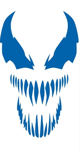 Venom teeth car sticker VENOM Face Teeth Spiderman Vinyl Decal Marvel car decals - Picture 2 of 4