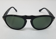 Rare Vintage Persol Ratti 649 54 20 95/31 Teardrop Sport Sunglasses Black Italy