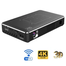 Mini Projector Portable DLP Projector Android Bluetooth Wireless Home Theater