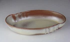 Vintage Frankoma Pottery Plainsman Desert Gold 205 Oval Serving Bowl Dish