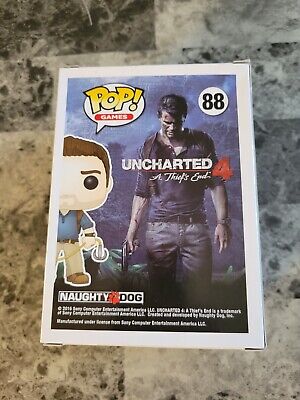 Boneco Funko Pop Games Uncharted 4 A Thiefs End Exclusive - Nathan Drake  (Camisa Naughty Dog) 88 - Funko - Magazine Luiza