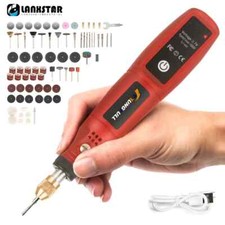 USB Cordless Mini Drill Rotary Tool Woodworking Engraving Pen Tools
