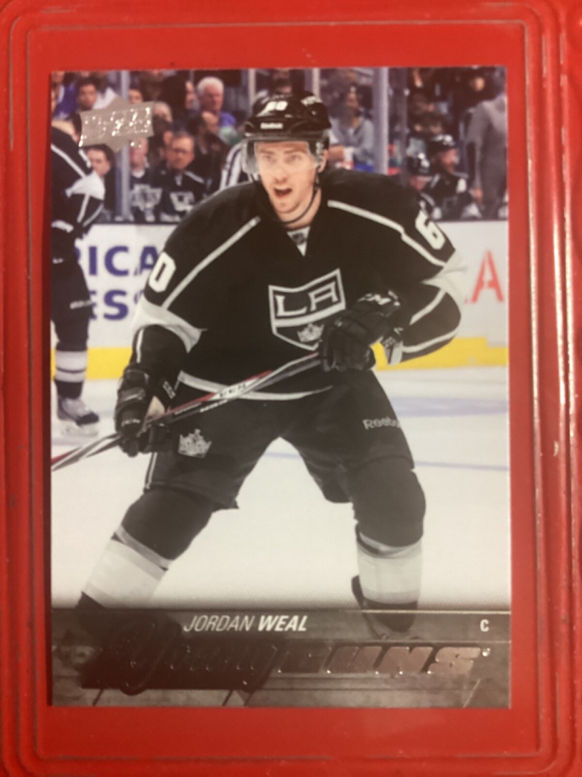 2015-16 Upper Deck Young Guns Jordan Weal #202 Rookie (RC)  L.A. Kings