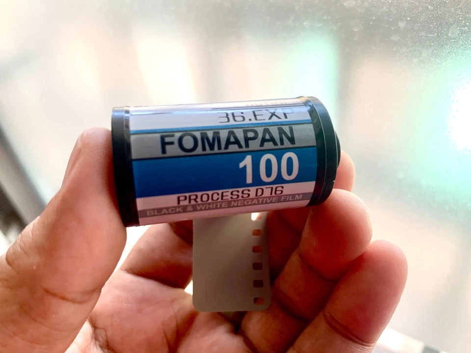 FOMAPAN 5 rollos, rollo de película, película de 35 mm en blanco y negro, 36 EXP., iso 100 sin caja Foto 3 de 3