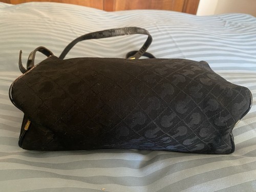 GHERARDINI BORSA NERA DONNA VINTAGE cm. 22x8x15h. - Foto 6 di 7