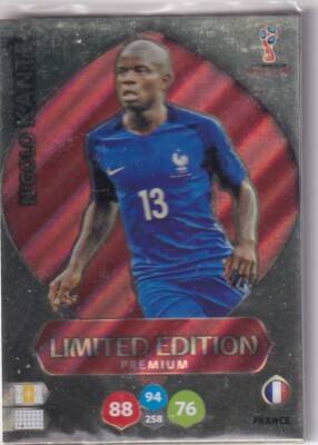Panini Adrenalyn XL World Cup 2018 WM Nr. N'Golo Kante Limited Edition