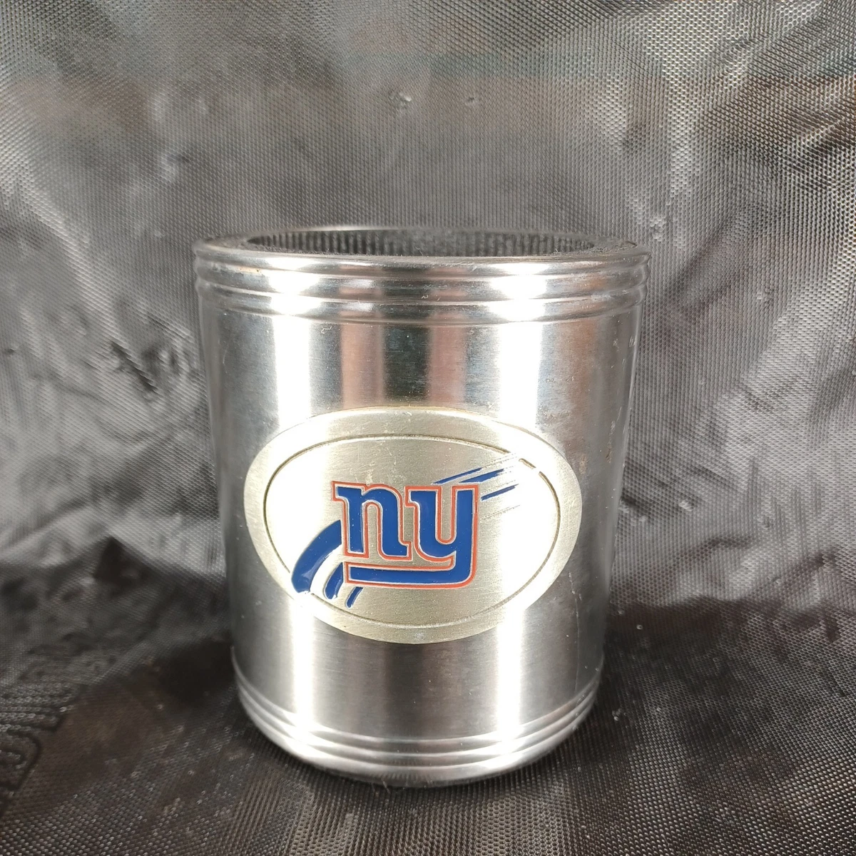 Metal Beer Koozie New York Yankees