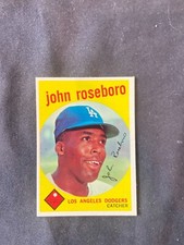 Beautiful pack fresh 1959 Topps Est Nm #441 John Roseboro #2