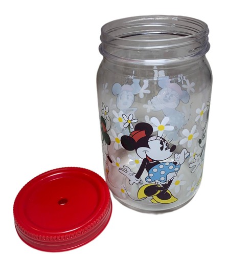 Disney Store Original Authentic Minnie Mouse Plastic Collectible Jar Cup - Picture 4 of 4