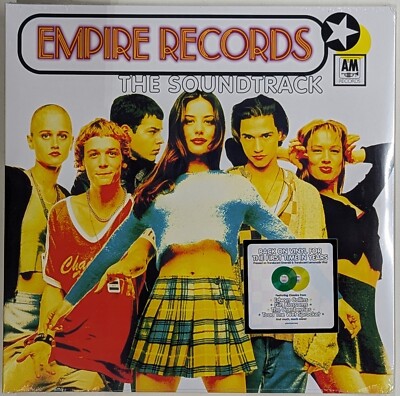 Empire Records The Soundtrack Exclusive 2LP Translucent Emerald & Lemonade Vinyl