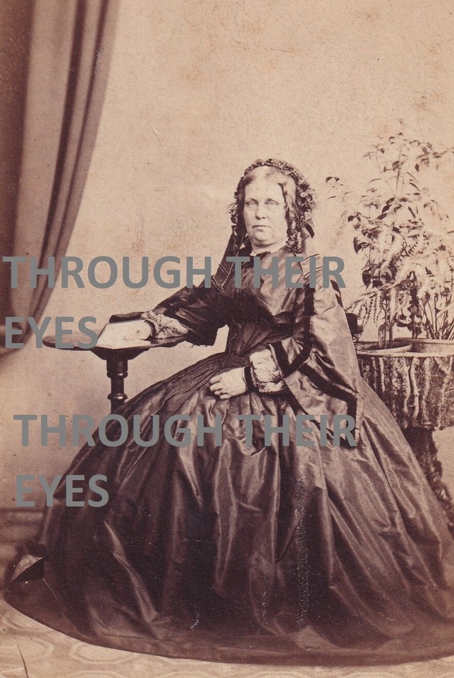 6 Victorian photos Ladies in fine dresses c 1870's 80's Victorian