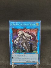 A Bao A Qu, The Lightless Shadow SUDA-EN049 Secret Rare 1st Ed NM Yugioh Card