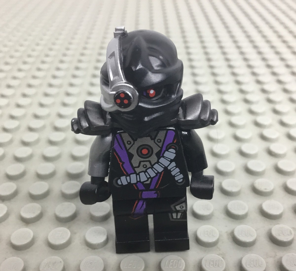LEGO NINJAGO GENERAL CRYPTOR REBOOTED MINIFIGURE No Swords