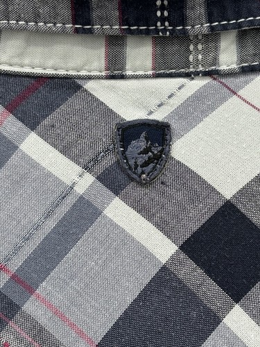 Kuhl Spektra kariertes Popover-Hemd Damen Größe Small blau Outdoor-Stil 8316 - Bild 6 von 9