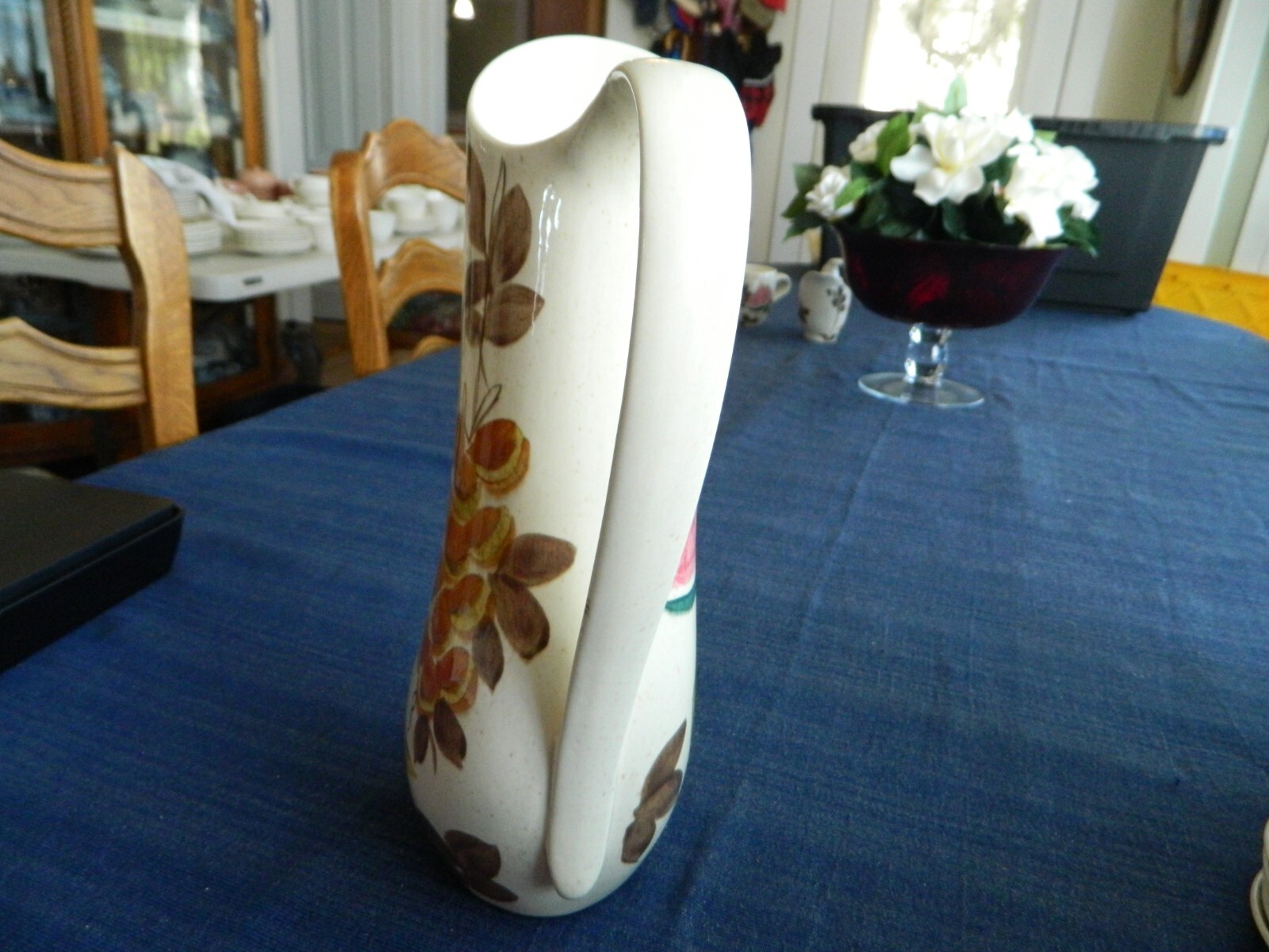 Red Wing Stoneware "Tampico" (1) Coffee Pot (48 Ounces) RWT Falak