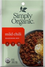 Simply Organic Mild Chili Seasoning