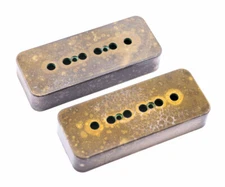 AGP ™ - Aged Relic P90 Soapbar Guitar Pickup Covers 50mm #1122339