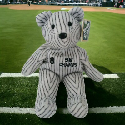 Salvinos Scott Brosius Bamm Beanos New York Yankees Beanie Bear #18 Retired
