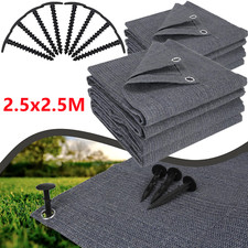 Breathable Groundsheet Carpet 160g For Tent Caravan Awning Canopy Ground Nails