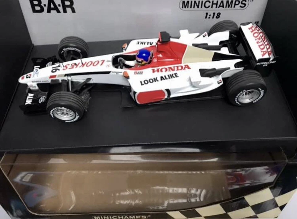 F1 BAR HONDA 005 JACQUES VILLENEUVE  DE 2003 AU 1/18 SCALE 100030016 MINICHAMPS - Photo 3/3