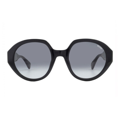 Moschino MOS126/S Sunglasses 0807 9O Black Oval NEW MOSCHINO SUNGLASSES BLACK WOMEN EYEWEAR MOSCHINO MOS 126  main image 4