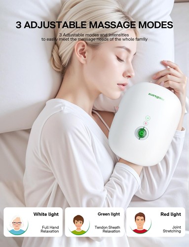 Hand Massager with Heat and Compression & Stretching, Multi-Customize Massage... - Picture 8 of 9