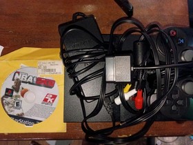 Sony PlayStation 2 Slim PS2 SCPH-70001 And Controller and games