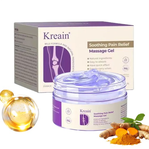 Kreain Joint Pain Gel Fast Acting Gel, Kresin Soothing Pain Massage Gel, 100g - Picture 2 of 12