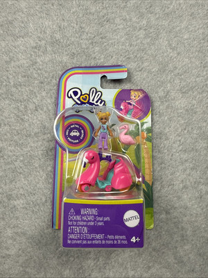Polly Pocket POPSICLE  Mini Scooter, Doll, And Pet. New In Sealed Package