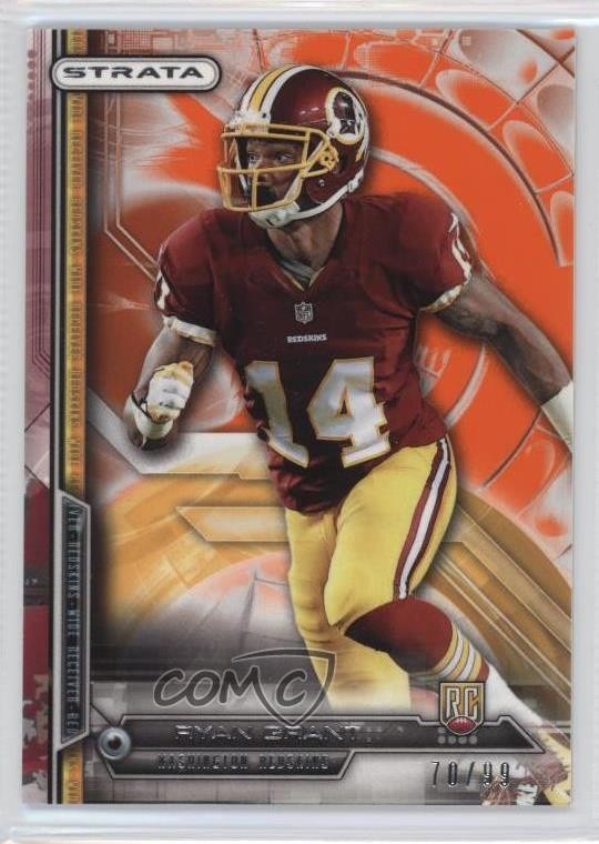 2014 Topps Strata Rookie Orange Topaz 70/99 Ryan Grant #151 Rookie RC g0d