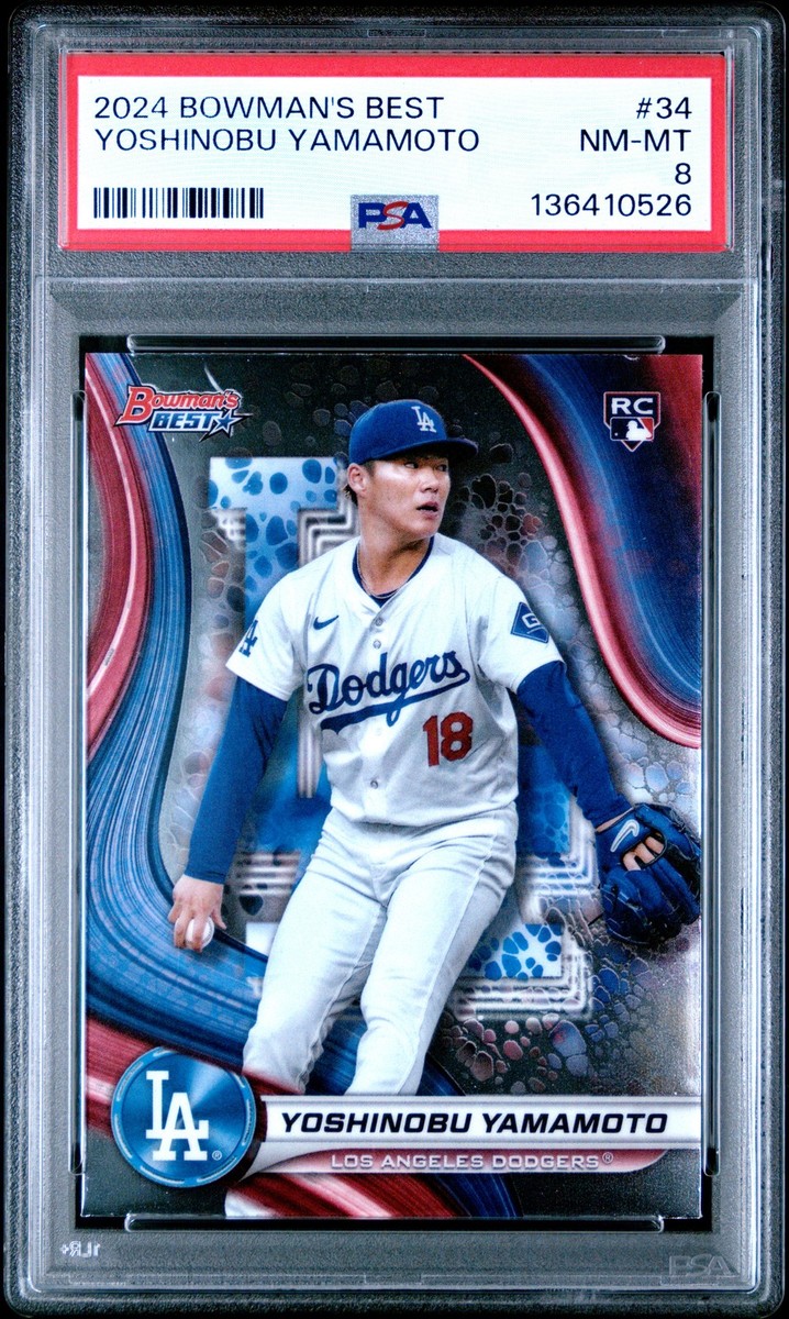2024 Bowman's Best - Yoshinobu Yamamoto #34 (RC) for sale online